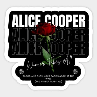 Alice Cooper // Flower Sticker